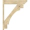 Ekena Millwork Merced Slat Rough Sawn Outlooker, Douglas Fir, 8"W x 38"D x 46"H OUT08X38X46MRC06RDF - alternate 3